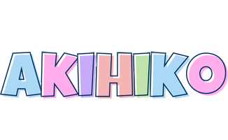 Akihiko pastel logo