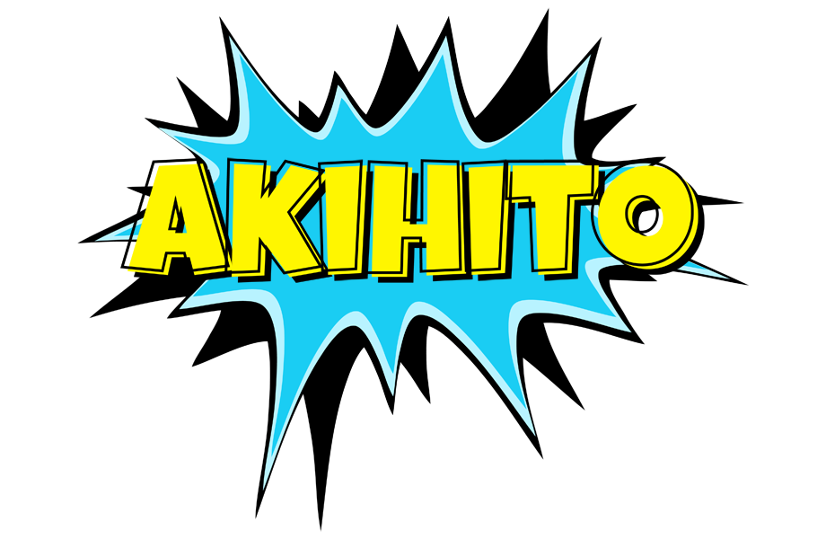 Akihito amazing logo