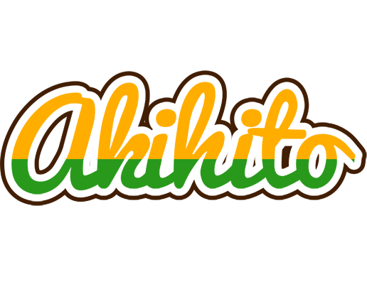 Akihito banana logo