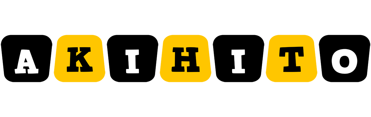 Akihito boots logo