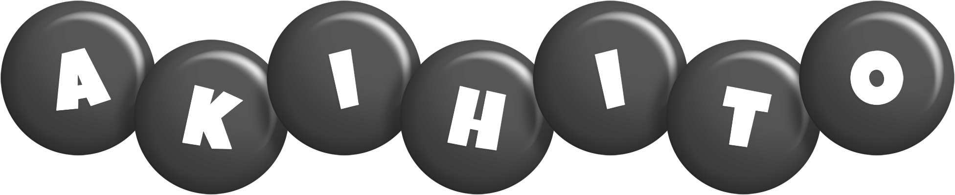 Akihito candy-black logo