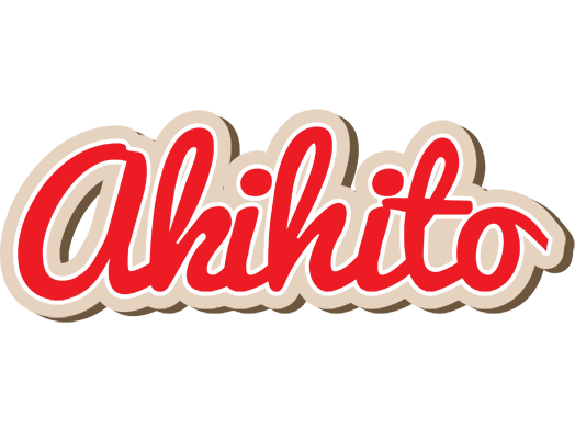 Akihito chocolate logo