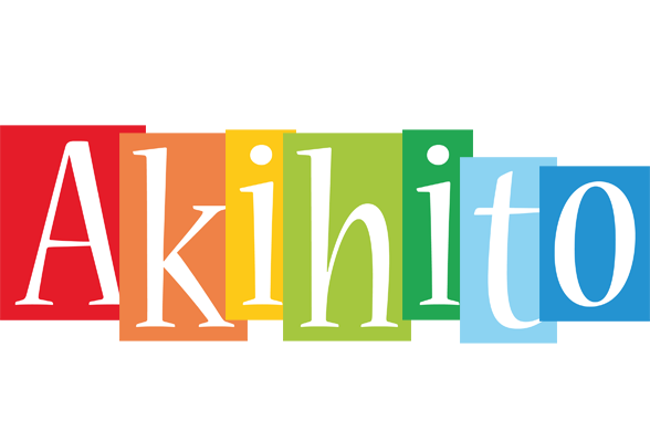 Akihito colors logo