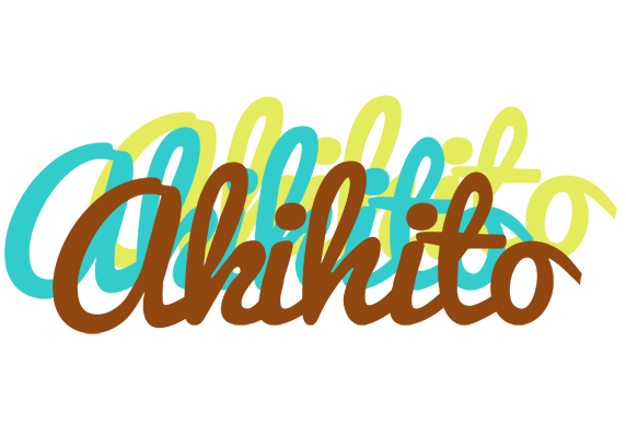 Akihito cupcake logo
