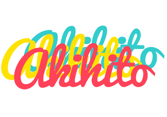 Akihito disco logo