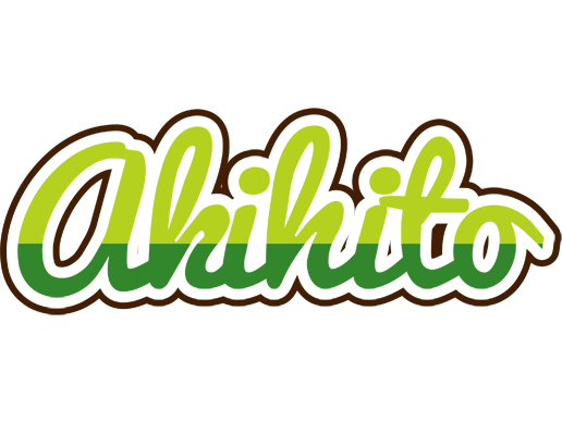 Akihito golfing logo