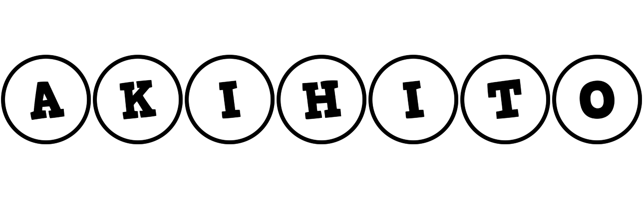 Akihito handy logo