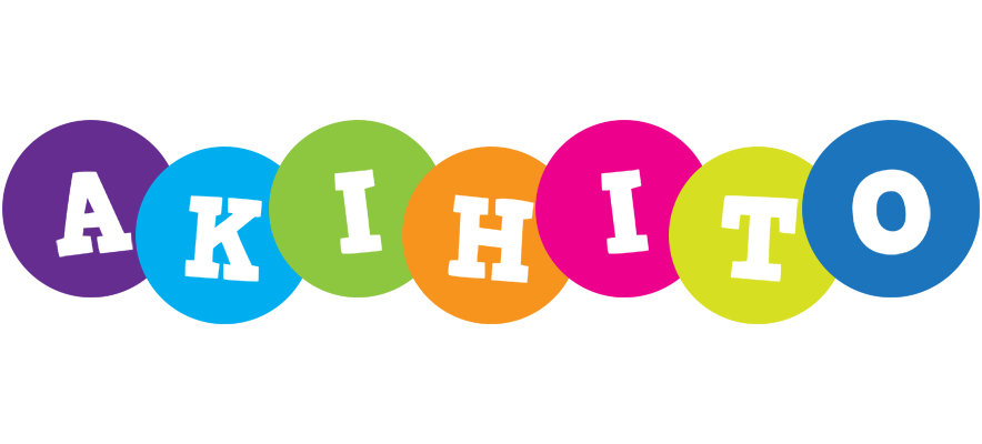 Akihito happy logo