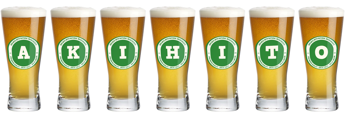 Akihito lager logo