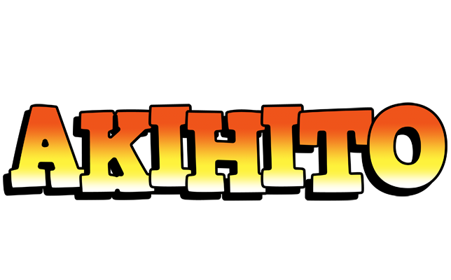 Akihito sunset logo