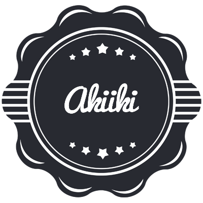 Akiiki badge logo