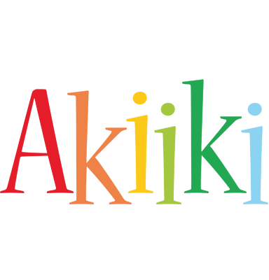 Akiiki birthday logo
