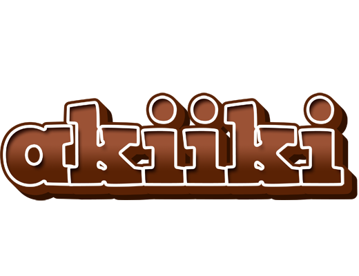 Akiiki brownie logo