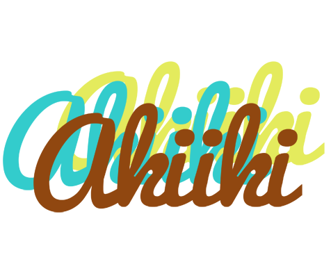 Akiiki cupcake logo