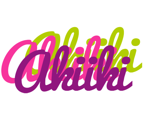 Akiiki flowers logo