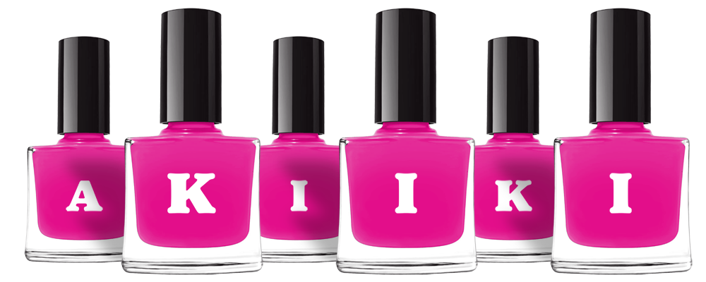 Akiiki nails logo