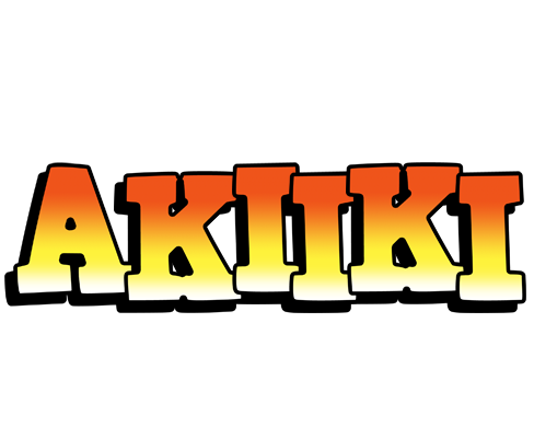 Akiiki sunset logo