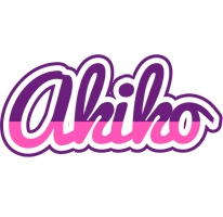 Akiko cheerful logo