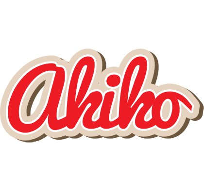 Akiko chocolate logo