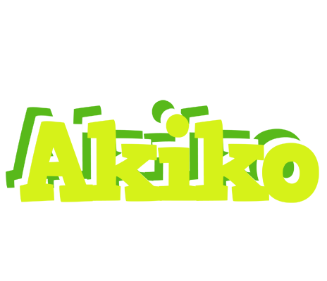 Akiko citrus logo