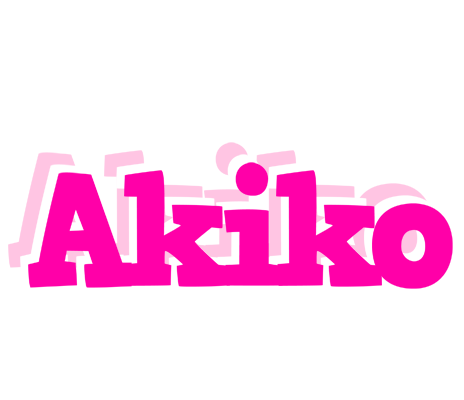 Akiko dancing logo