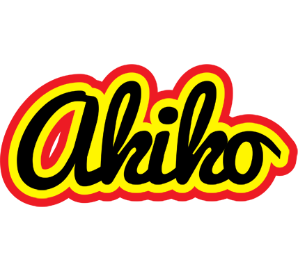 Akiko flaming logo