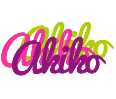 Akiko flowers logo