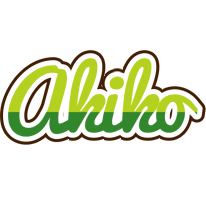 Akiko golfing logo