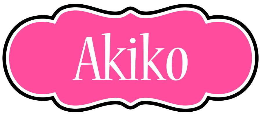 Akiko invitation logo