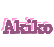 Akiko relaxing logo