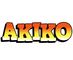 Akiko sunset logo