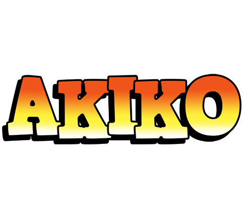 Akiko sunset logo