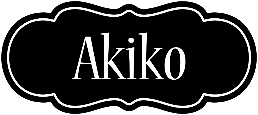 Akiko welcome logo