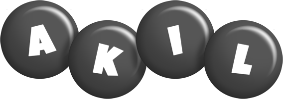 Akil candy-black logo