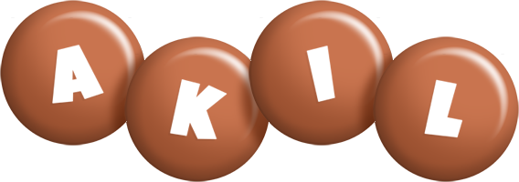Akil candy-brown logo