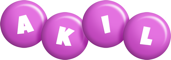 Akil candy-purple logo
