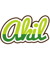 Akil golfing logo