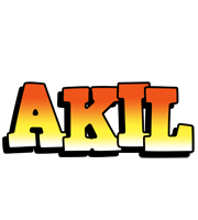 Akil sunset logo
