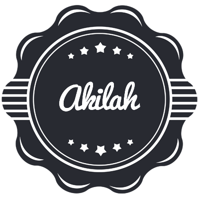 Akilah badge logo