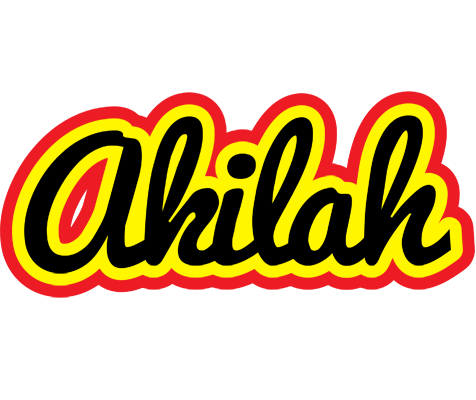 Akilah flaming logo