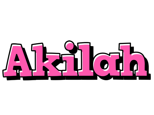 Akilah girlish logo