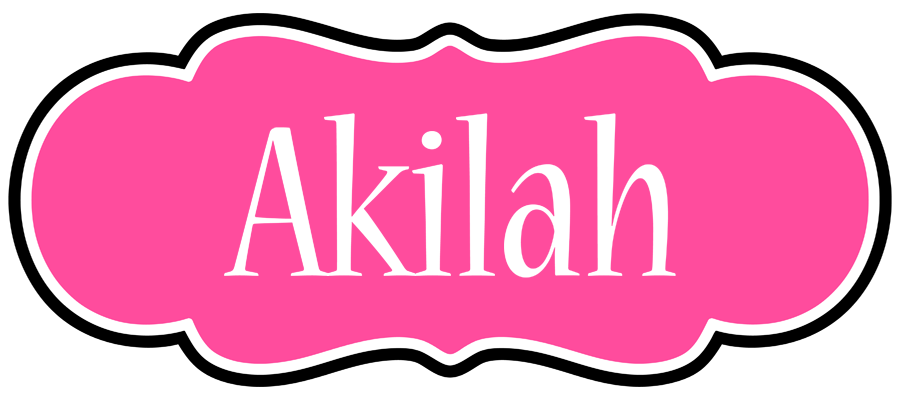 Akilah invitation logo