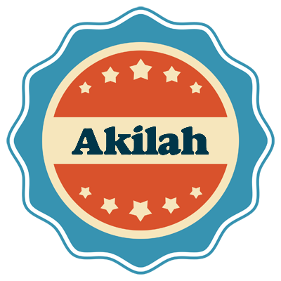 Akilah labels logo