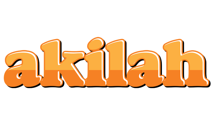 Akilah orange logo