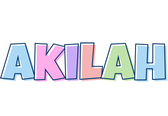 Akilah pastel logo