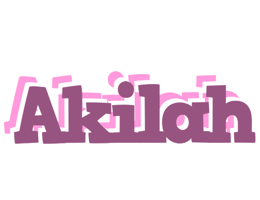 Akilah relaxing logo