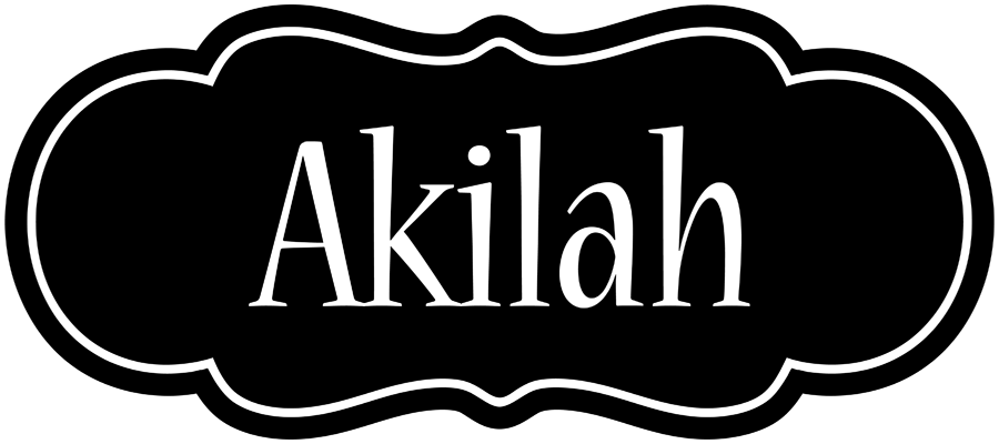 Akilah welcome logo
