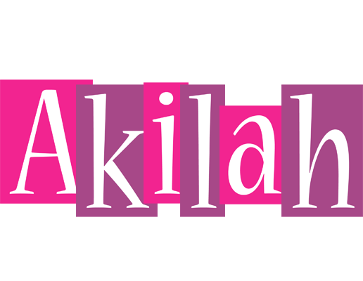 Akilah whine logo