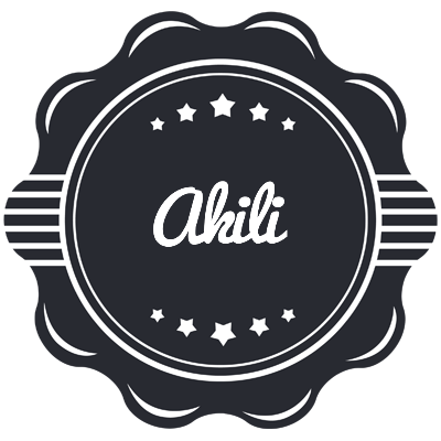 Akili badge logo