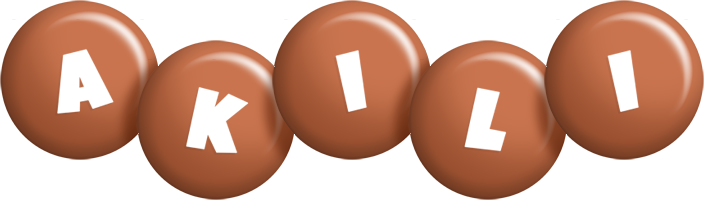 Akili candy-brown logo